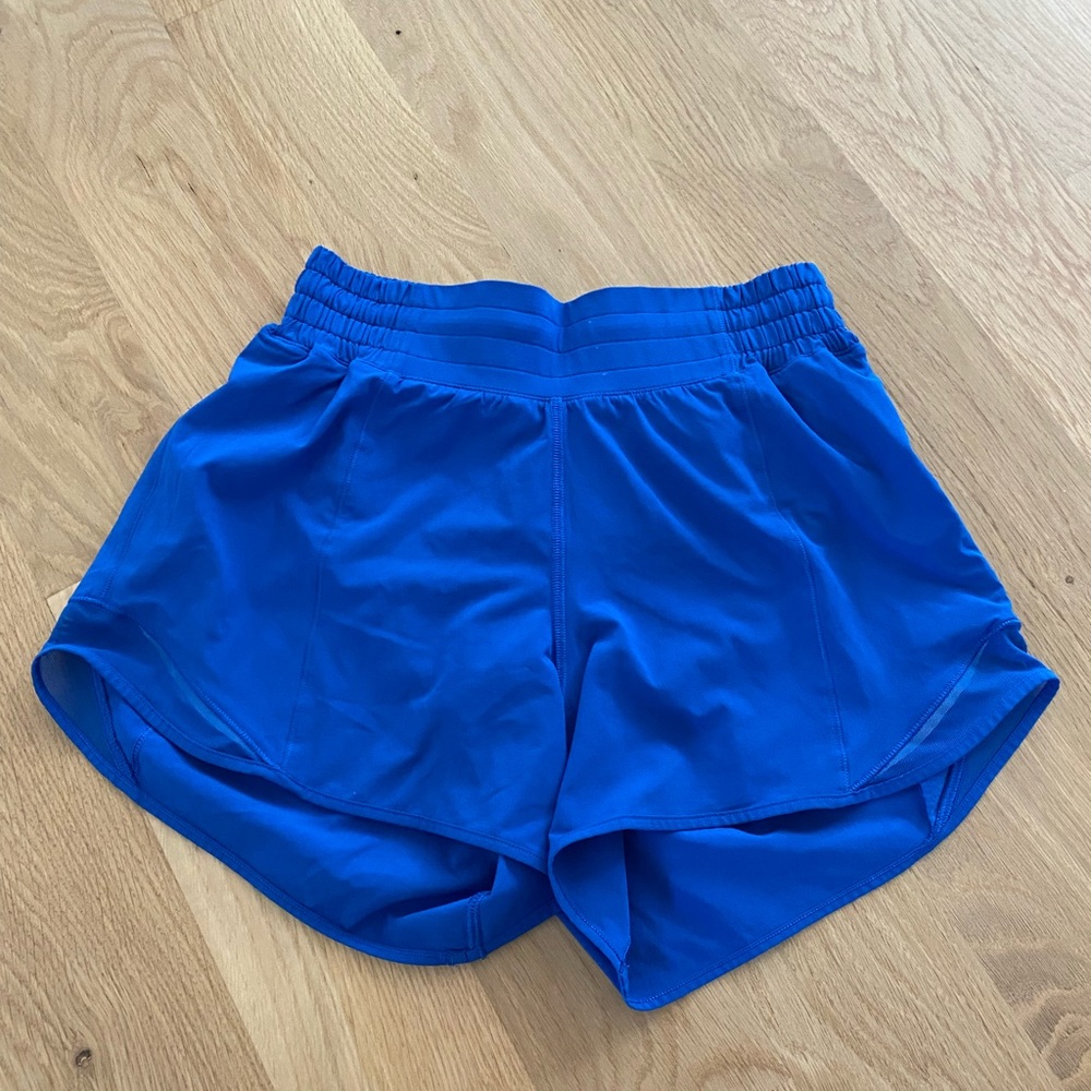 Blue Women's lululemon Hotty hots 4”